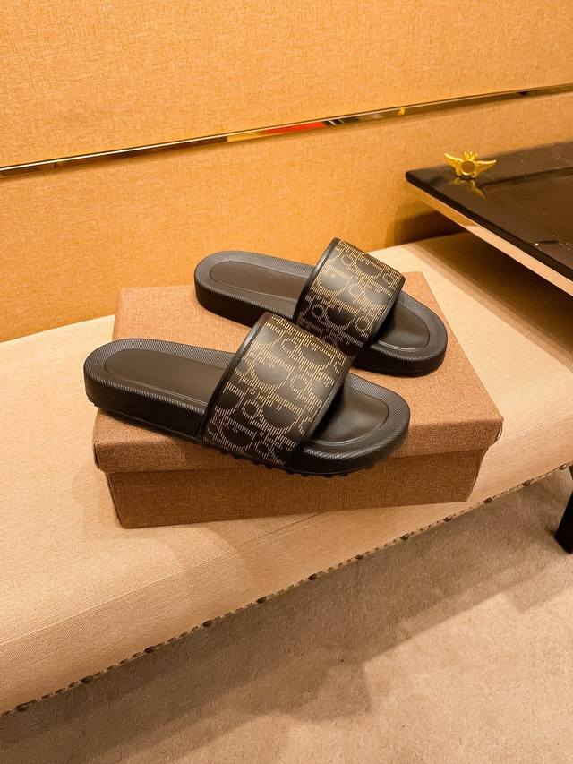 Factory P batch new Dior slippers are now available. High-end 1:1 custom molds