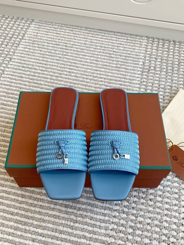 Loro Piana LP Sprightly Charms Sandals (DDD) These sandals showcase a fresh tak