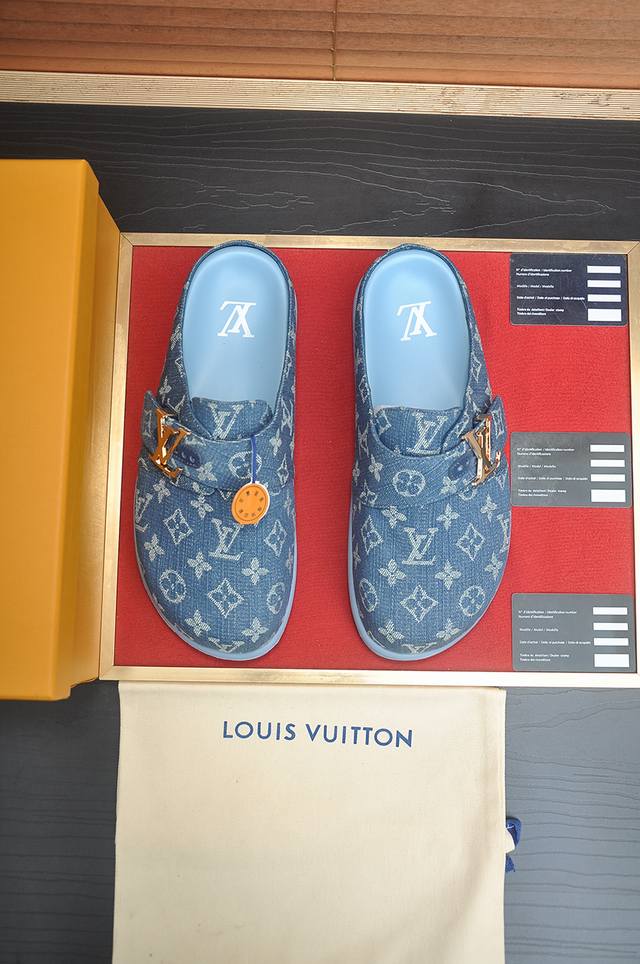 Louis Vuitton new LV Louis Vuitton* top-of-the-line LV classic slip-on shoes! Ma
