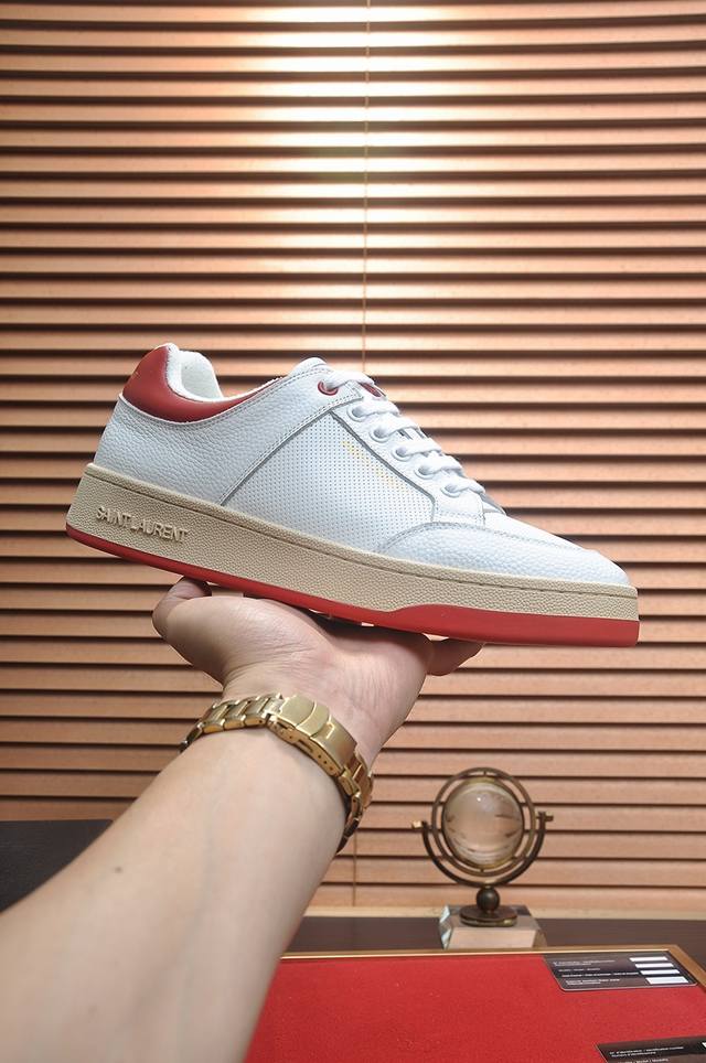 Saint Laurent official website 1:1 brand original fashion men's shoes - materia