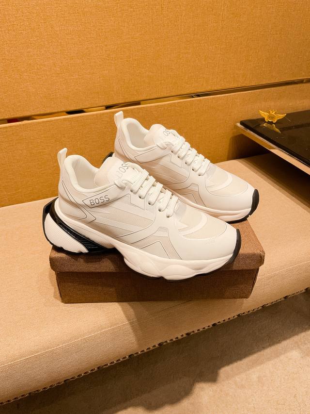 Factory Pre-order Boss men's shoes, a 1:1 replica of the high-end brand's offic