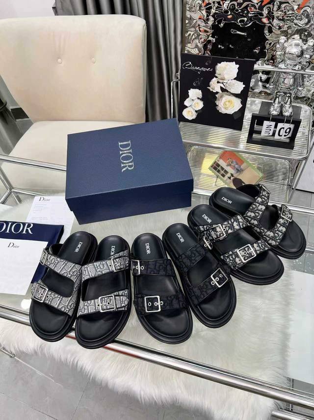 Actual Price: Classic upgraded high version Dior Dior classic Velcro sandals and