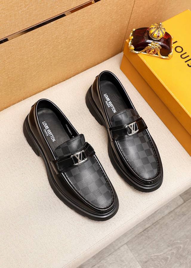 Product Trademark: Louis Vuitton Casual Leather Shoes Standard Sizes: 38-44, 45