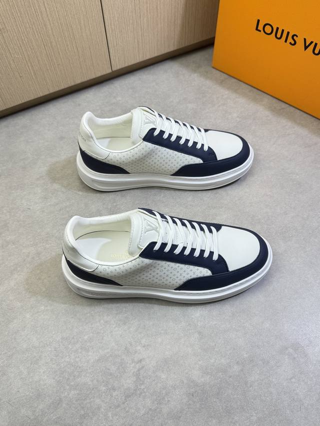 Louis Vuitton - High-end, original casual sneakers - Upper: Nappa calfskin leath