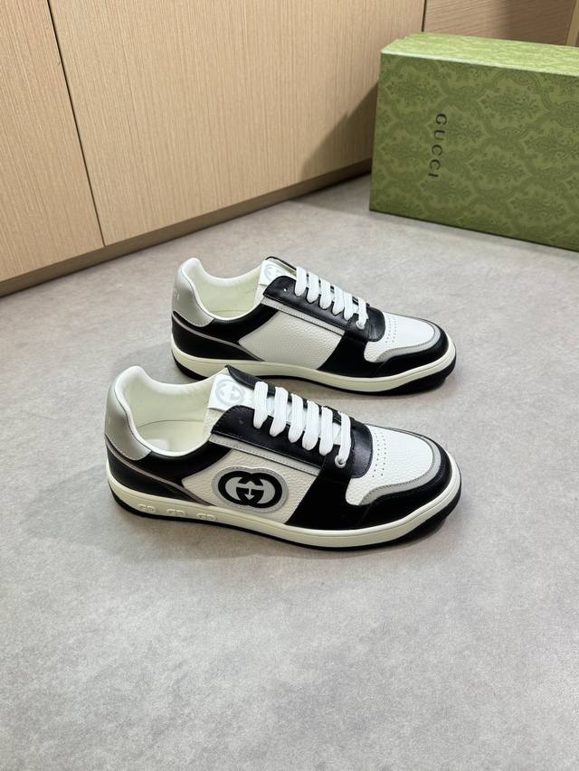 Gucci - High-end, original, casual sneakers - Upper: Nappa calfskin, pebbled cal
