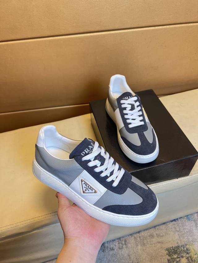 Original Prada quality. ~ Unique modern sneakers. A must-have for trendy casual