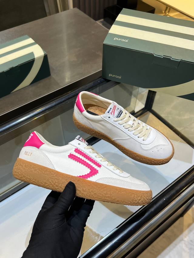 Puraai original single cloth and leather Forrest Gump shoes 25 autumn style soft