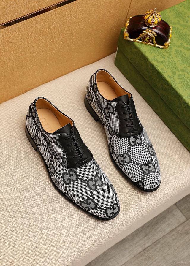 Product trademark: Gucci business leather shoes Regular size: 38-44, 45, 46, 47