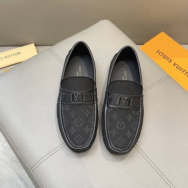 Factory Price Lv Men's Moccasins 2025 Official Website Synchronous Market Top V