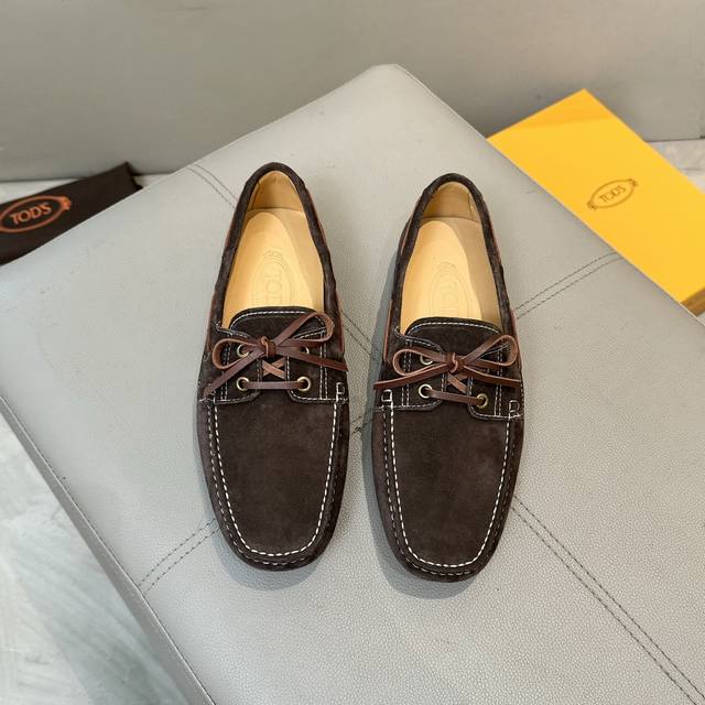 Factory Price: Tod's Men's Loafers, 2025 Official Website, Top-Rated, Nubuck Le