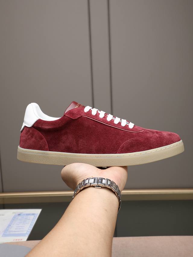 Brunello Cucinelli's latest collection of casual shoes comes from Italy, a world