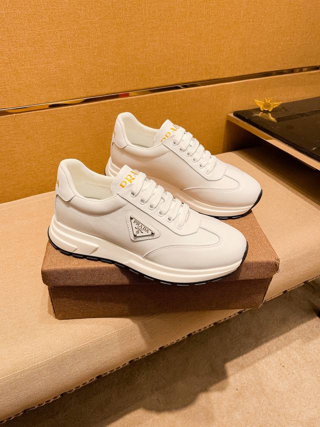 Factory P batch Prada men's shoes, 1:1 replica of the high-end brand's official