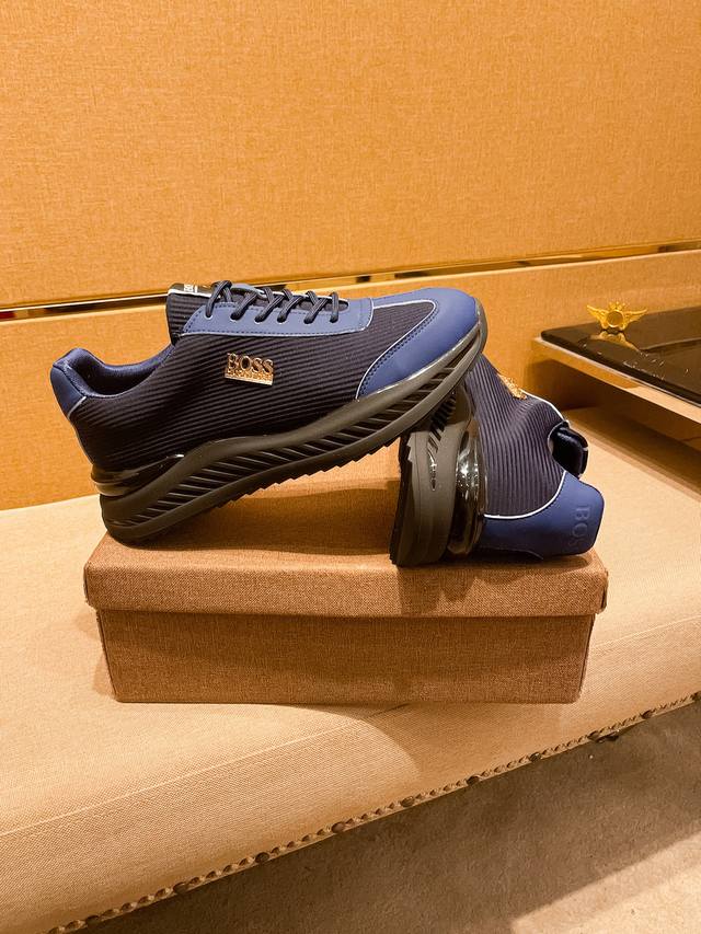 Factory P-batch Boss men's shoes, a high-end brand, the latest masterpiece from
