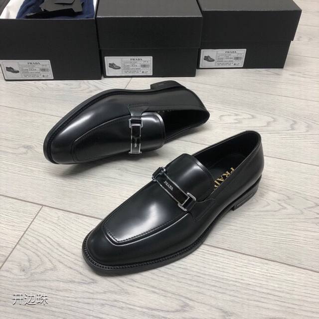 New Prad* premium all-season shoes. Imported from Italy, with split-edge cowhid