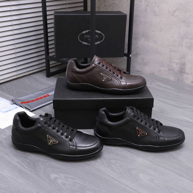 Product trademark: Prada Prada] casual shoes True size. Size: 38-46 45.46 Custo