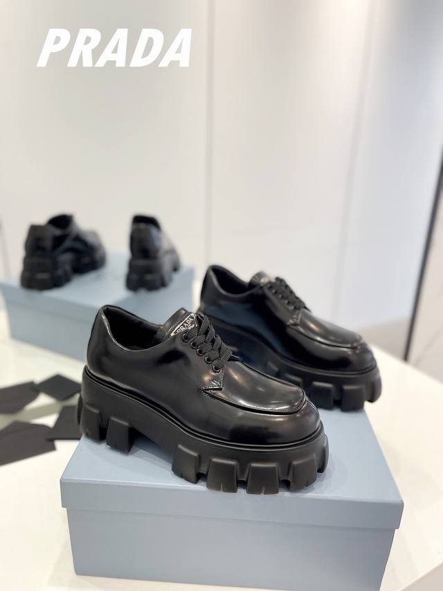 Factory P price for men 10 top version Prada couple style classic wheel thick s