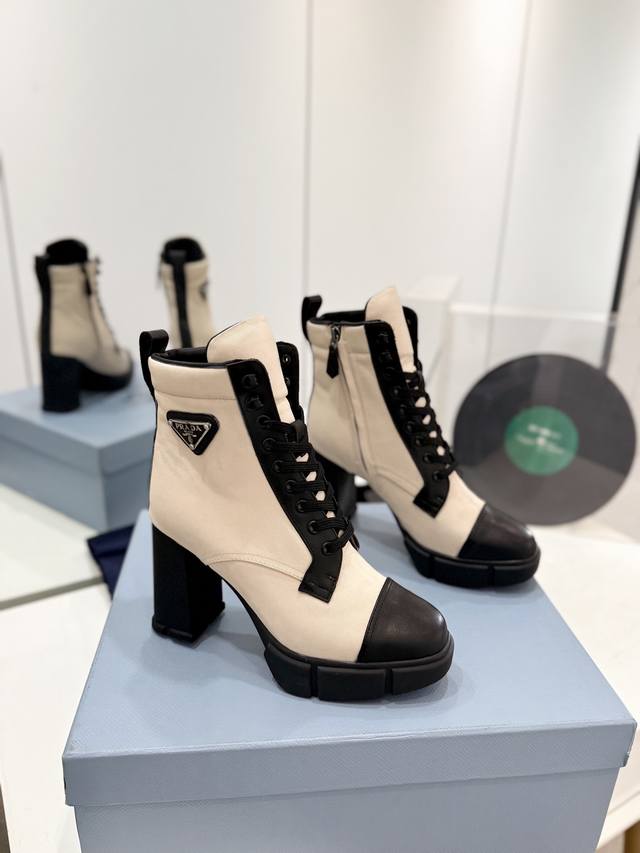 Factory Price Premium Prada Martin Boots DDD. Fashionable women's shoes from Pra