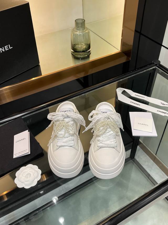 Chane* 25S panda colorblock sneakers, the same style as influencers and celebrit