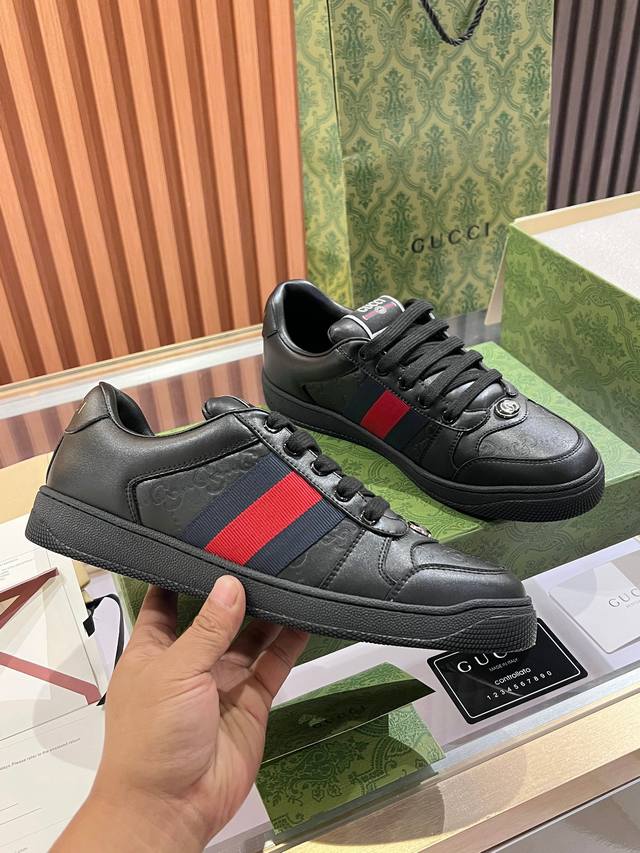 Real price Gucci dirty shoes, top-grade factory P quality, one-to-one with the c