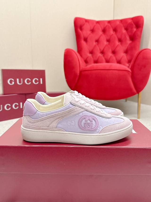 Gucci's latest Forrest Gump shoes, German training shoes, casual shoes, retro fa