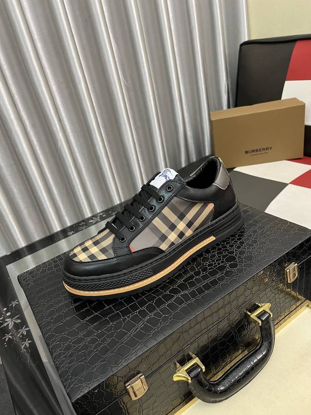 Factory Price: Burberry*'s latest hit casual shoes, a top luxury brand, top-qua