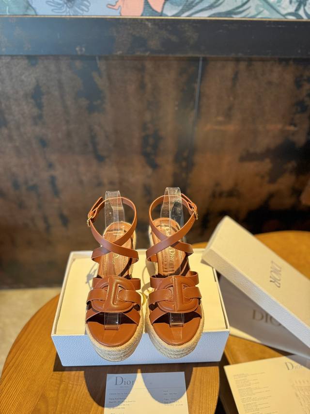 Dior Chrono 25Ss high-top sandals. Simple and versatile. Perfectly luxurious, pa