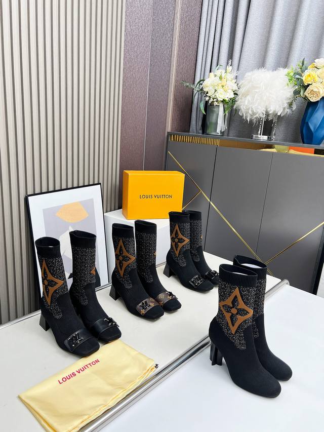 Factory P price women's sports shoes original Lv 2025 early spring new sock shoe