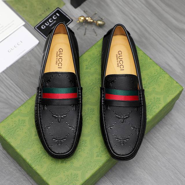 Factory Price Men's Sports Shoes Original Product Brand: Gucci Casual Slip-On S