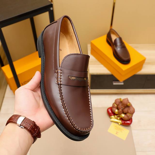 Factory Price Men's Sports Shoes Original Louis Vuitton New Men's Casual Busine