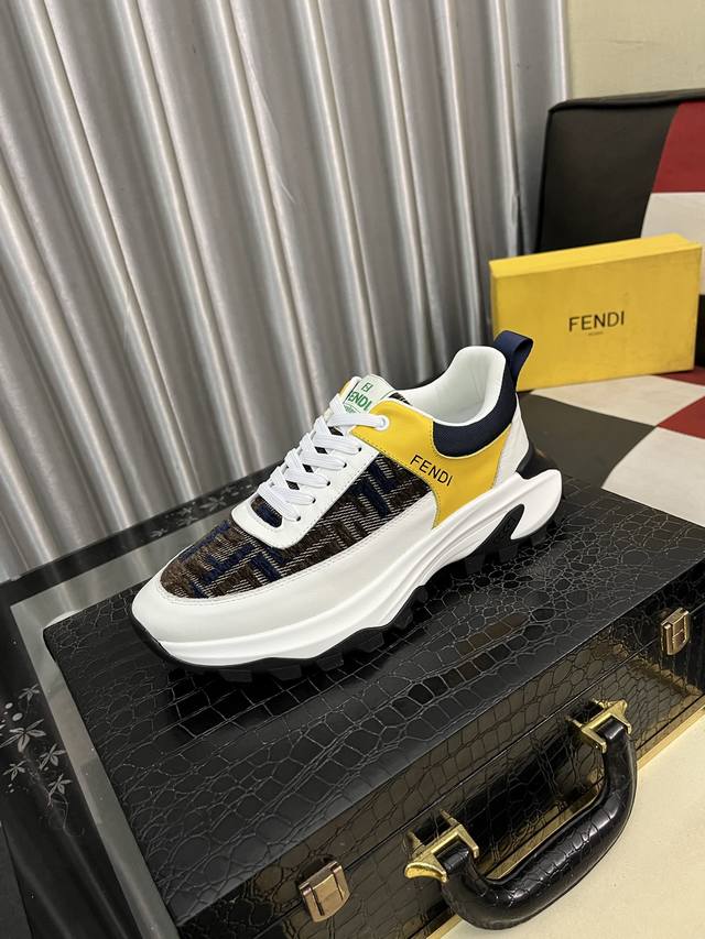 Factory Price Men's Sports Shoes Original Fendi Classic Comfort Men's. This sop