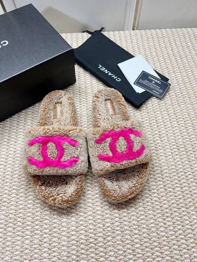 Factory Price Women's Sports Shoes Original Chanel Two-Tone Wool Chanel Thick-S