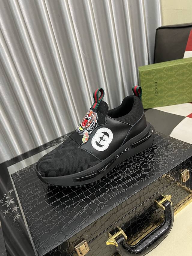 Factory P price men's men's sports shoes original Gucci latest casual men's sho
