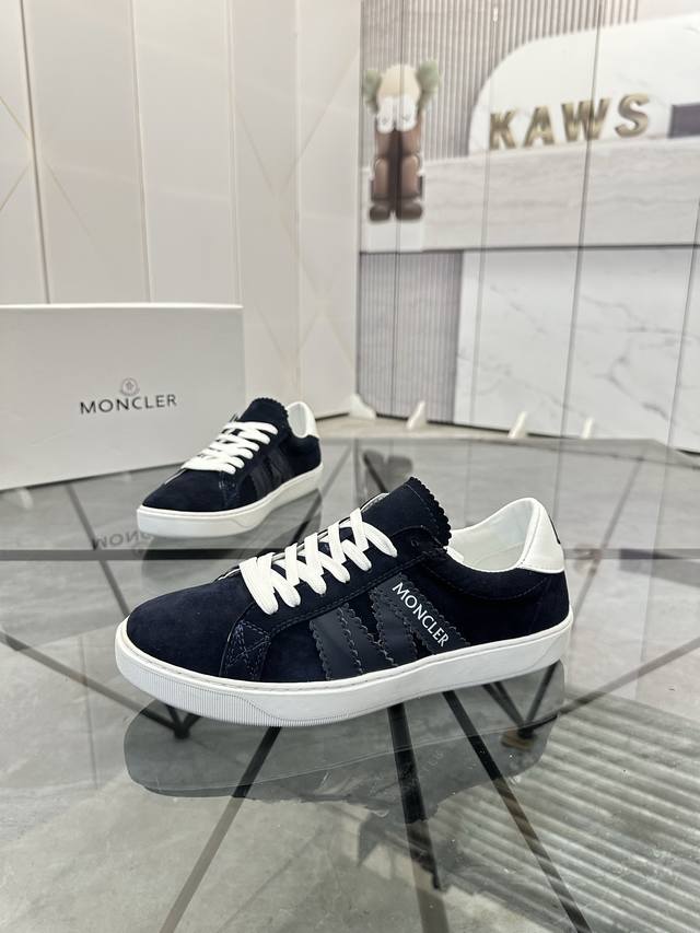 Factory Price Men's Sports Shoes Original Product Brand: Moncler Low-Top Casual
