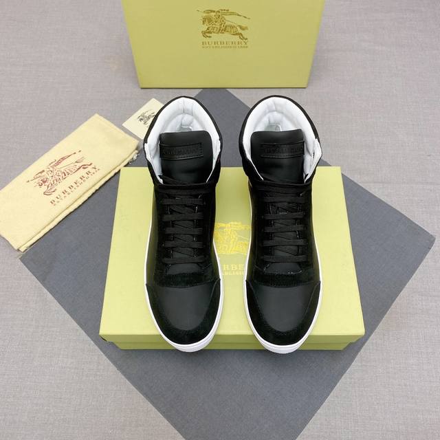 Factory price men's sports shoes original Burberry Burberry new imported first