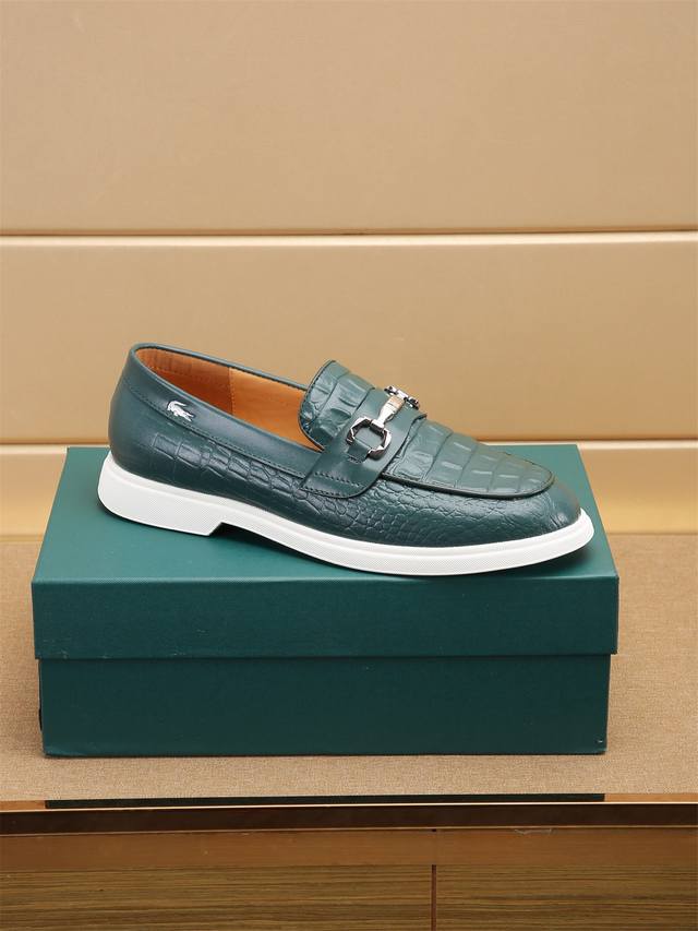 2025 new Lacoste crocodile men's shoes. Sizes 38-46, price DDD