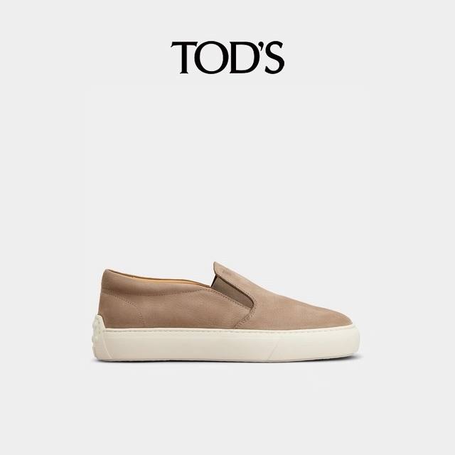 Tods leather-lined casual shoes | Imported cowhide lining, water-dyed cowhide in