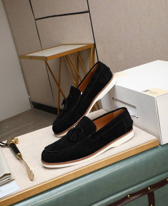 Men's Brunello Cucinelli 25Ss Spring/Summer new loafers, Bc, a renowned Italian