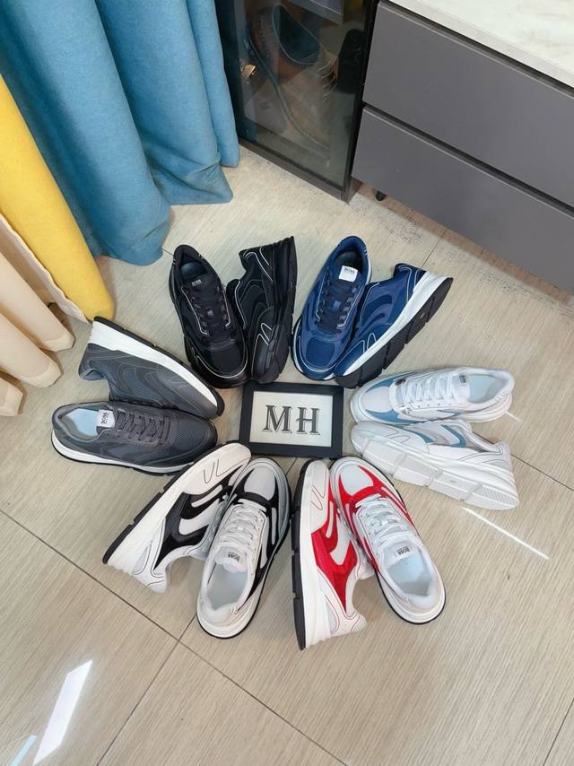 Boss's classic design has become a timeless fashion favorite, offering a classic