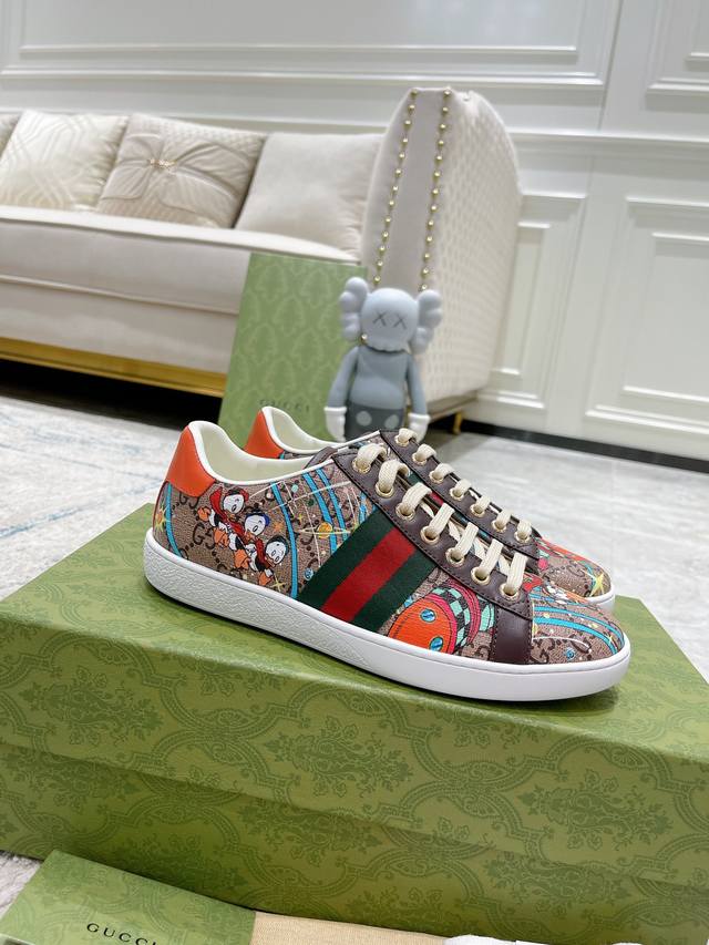 Actual price Gucci 2025 latest anti-counterfeiting thread classic sports lace-up