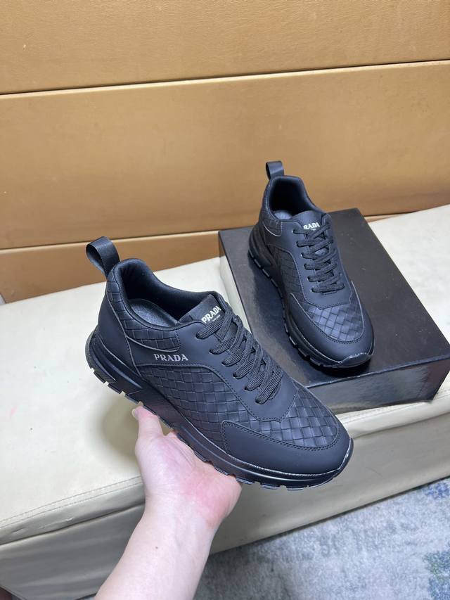 Original Prada quality. ~ Unique modern sneakers. A must-have for trendy men. I