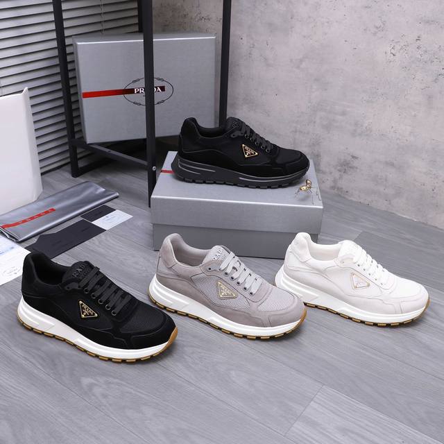 Product trademark: Prada Prada] casual shoes True size. Size: 38-45 46 Custom m