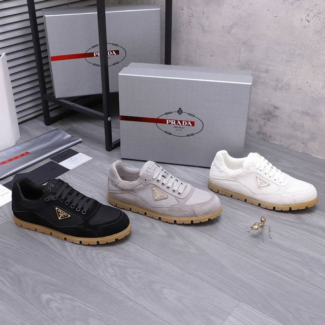 Product trademark: Prada Prada] casual shoes True size. Size: 38-45 45 Custom m