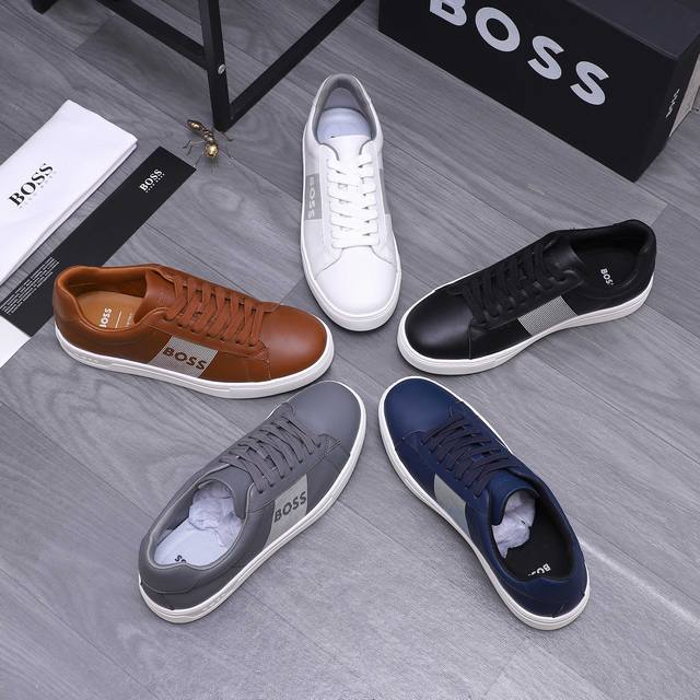 Product trademark: Boss casual sneakers True size: 38-45 45. Custom made, no re