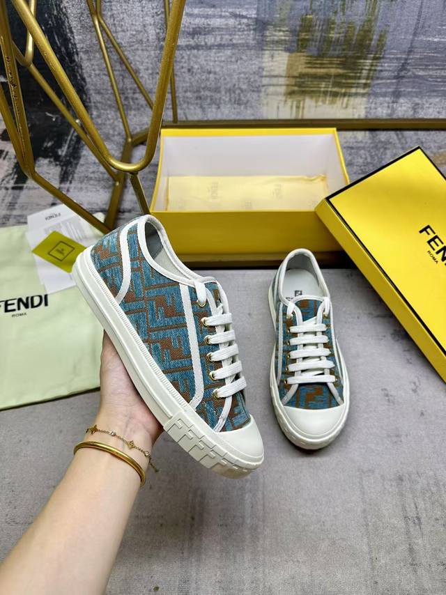 The latest hit Fendi Domino sneakers