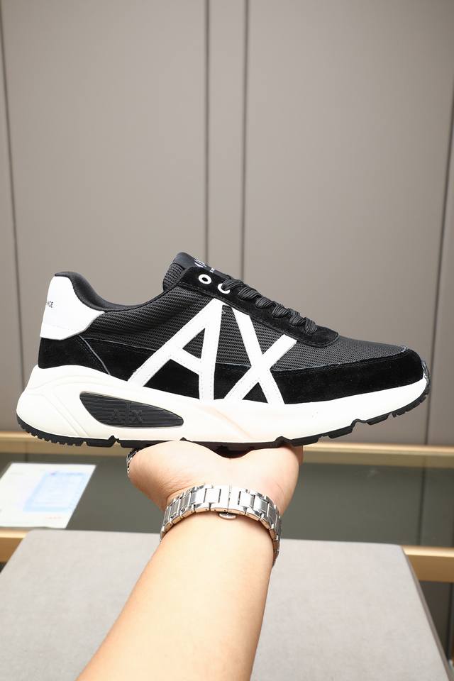 Emporio Armani, the latest from 2025, a super stylish casual shoe! Made from pre