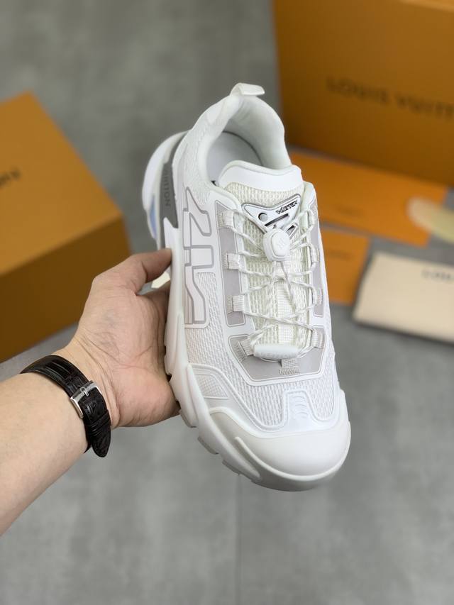 Factory Price (P) - High-end Louis Vuitton Runner Tatic series thick-soled casua