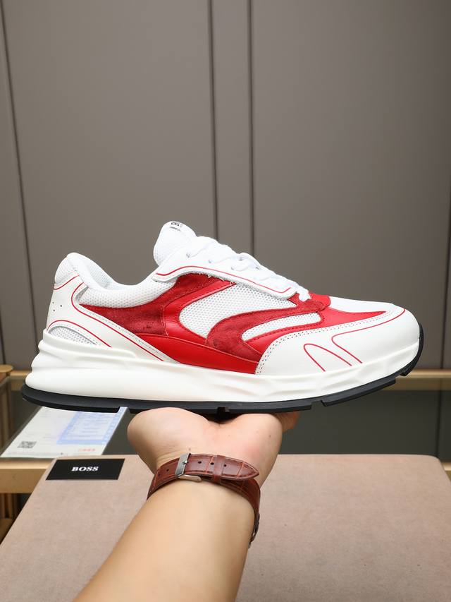 Boss's new sneakers are so cool! These futuristic, outdoor-ready shoes are a mu