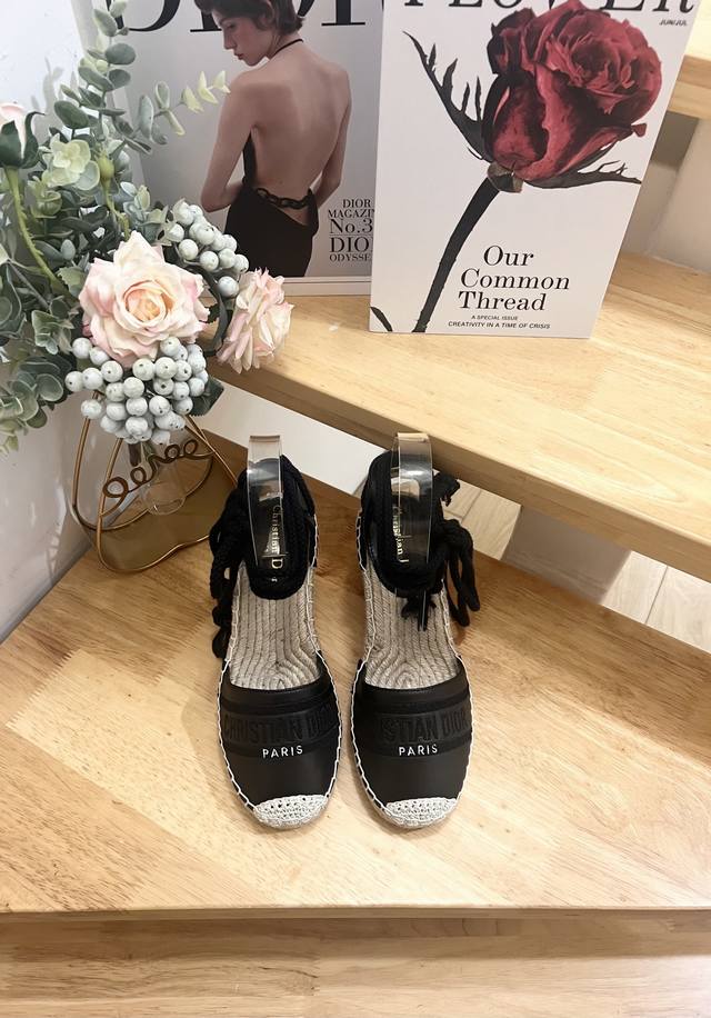 Factory Price Women's Shoes, Original Sportswear, Dior Fall/Winter 25, Wedge Sa