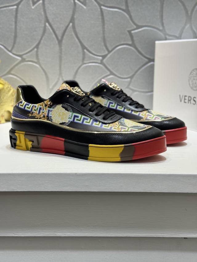 Factory Price Men's Sports Shoes Original Fashion Trends - Versace Versace's la