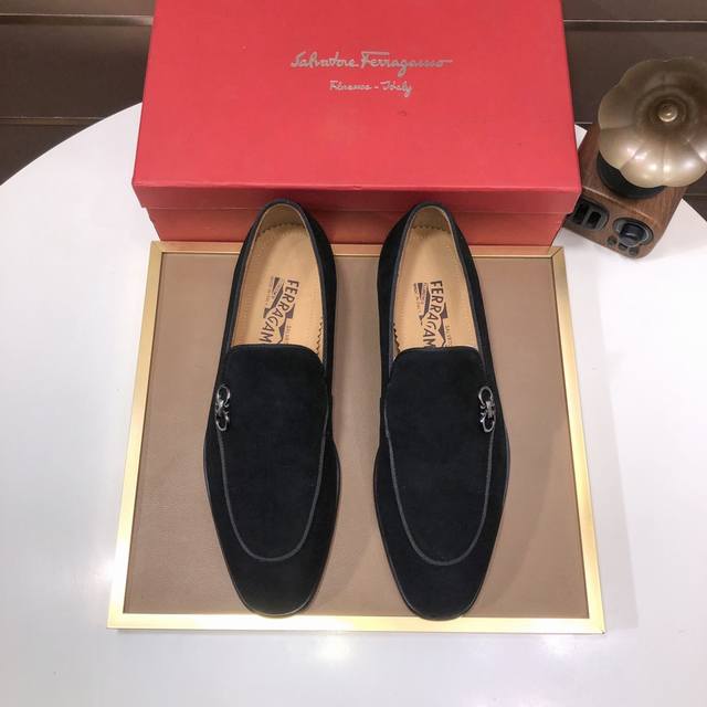 Factory P price men's men's sports shoes original Ferragamo Ferragamo counter l